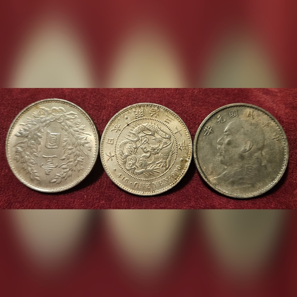 Vintage Chinese Lucky Token Coins